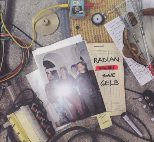 Image of Front Cover of CD - VG+/VG+ - RADIAN, HOWE GELB, Radian Verses Howe Gelb (Radian Releases; RR 001, Austria 2014, CD in LP replica card gatefold sleeve), ,  - 5055196S