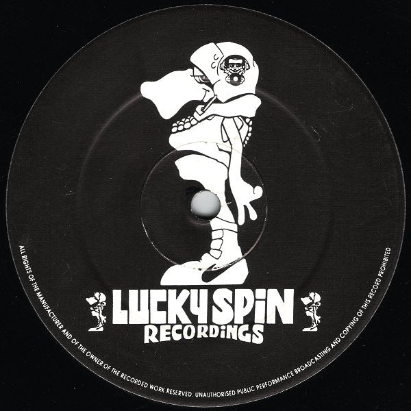 Image of Back Cover of 12" - /G - ORCA, 4 Track EP (Lucky Spin Recordings ; ORCA-4, UK 1993), Strong G. Vinyl slightly warped with light marks and clouds, plays through fine.,  - 2446145S