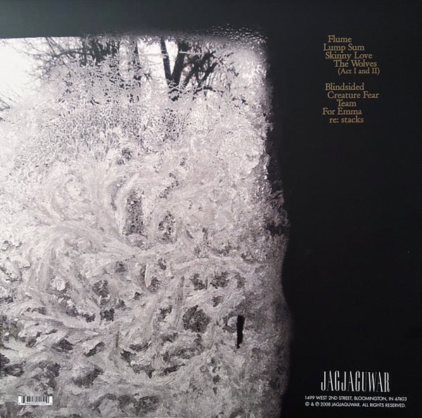 Image of Back Cover of LP - NEW/NEW - BON IVER, For Emma, Forever Ago (Jagjaguwar; JAG115LP, US Reissue, Insert, Download Code), ,  - 6016016C
