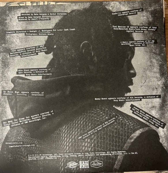 Image of Back Cover of 2015213C: LP - DENZEL CURRY, King Of The Mischievous South Vol. 2 (Universal Music; none, Europe 2024, Inner, Clear Vinyl)   NEW/NEW