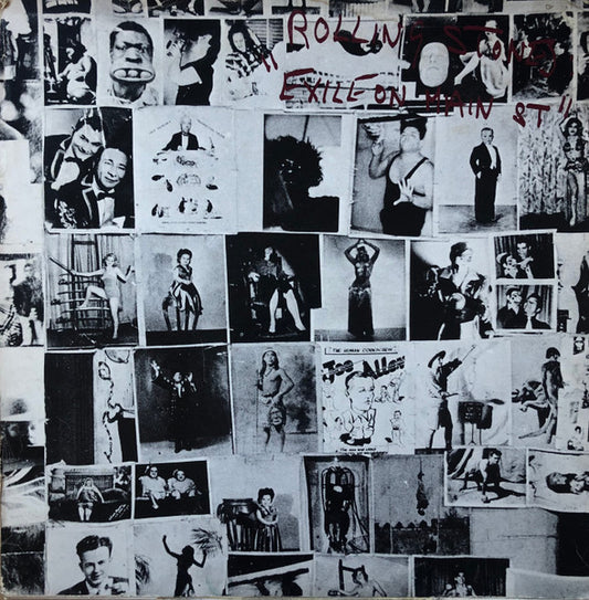 Image of Front Cover of 3645290S: 2xLP - THE ROLLING STONES, Exile On Main St. (Rolling Stones Records; CUN 1, UK 1979 Reissue, Inside Loading Gatefold Sleeve, 2 Inners, No Cards, "Promotone B.V." Labels)   VG/VG+