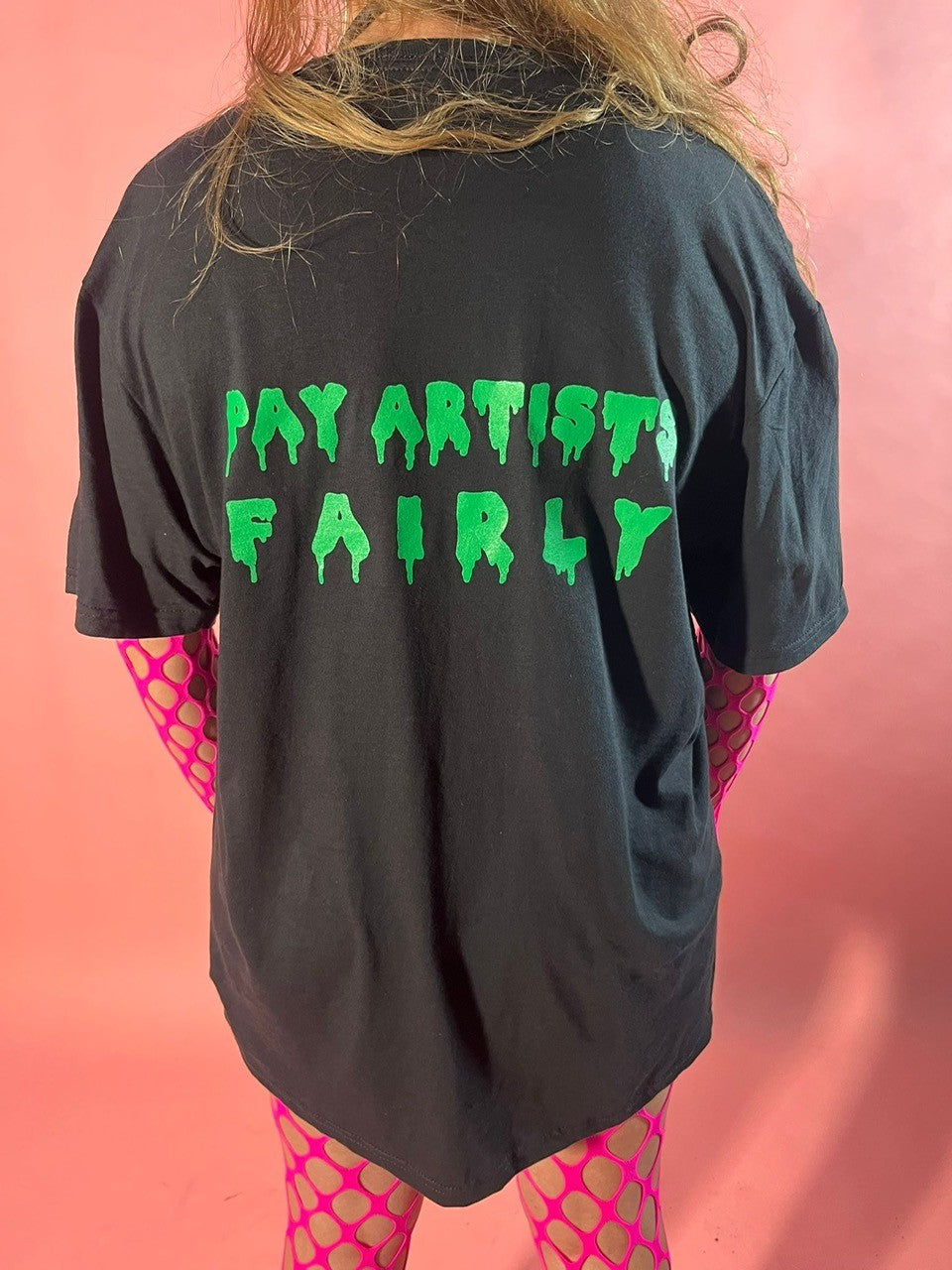 Image of Back Cover of Accessories - NEW/NEW - GILDAN, Shitify T-Shirt - L (, UK 2025, Black Gildan shirt with front & back print), ,  - 1216463C