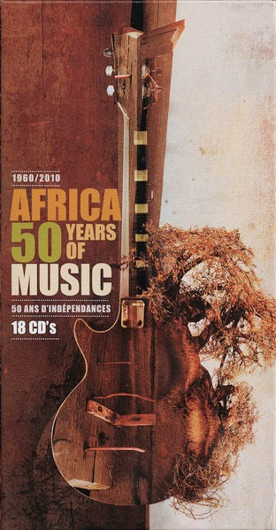 Image of Front Cover of 2035010E: 18xCD - VARIOUS, Africa : 50 Years Of Music (1960/2010 : 50 Ans D'Ind�pendances) (Discograph; 3218462, France 2010, Box Set, 18 Inners & Booket & Insert)   VG+/VG+