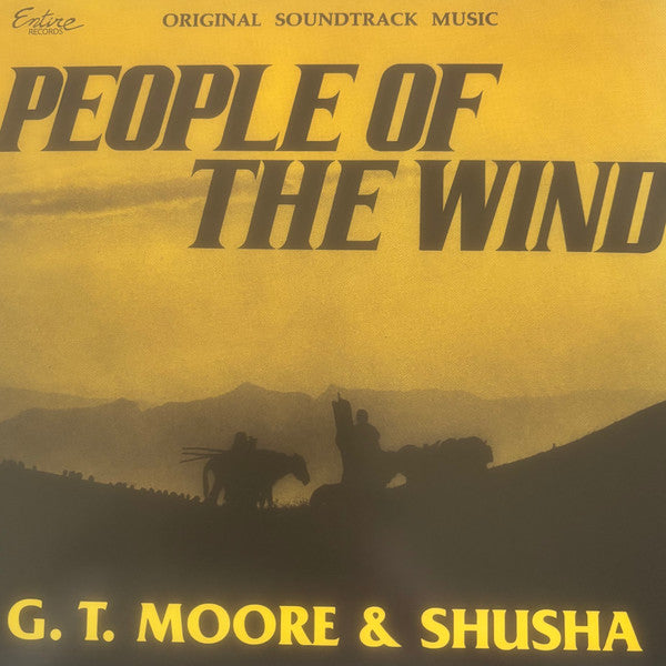 Image of Front Cover of LP - EX/EX - G.T. MOORE & SHUSHA, People Of The Wind (Entire Records; ENTRLP001, UK 2025 Reissue), Opened from sealed.,  - 2045154S