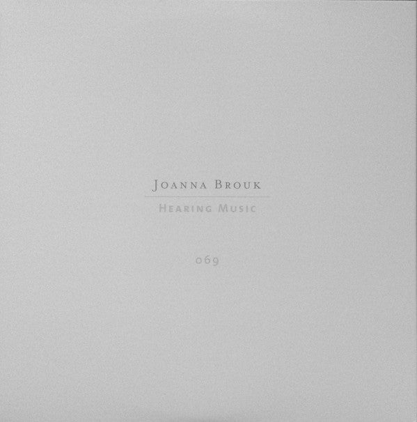 Image of Back Cover of 2xLP - EX/EX - JOANNA BROUK, Hearing Music (Numero Group ; NUM069, US 2016, Gatefold, 2 Inners), ,  - 1326176E