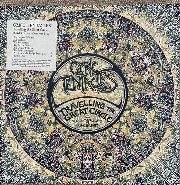 Image of Front Cover of 8xCD - EX/EX - OZRIC TENTACLES, Travelling The Great Circle (Kscope; KSCOPE564,  2022, CDs Encased in Book), ,  - 2055391S