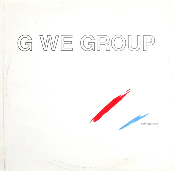 Image of Front Cover of 2015464C: LP - G WE GROUP, Constellations (Music Line Production; MLWP 1, Sweden 1984) Sleeve has some ring wear and the odd scuff  VG/VG