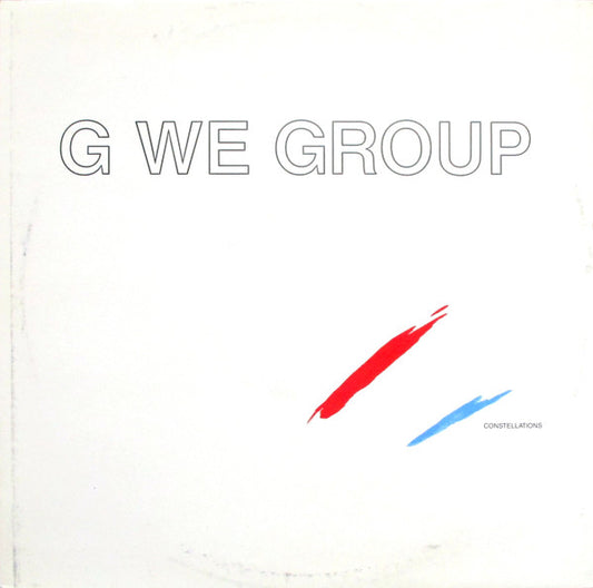 Image of Front Cover of 2015464C: LP - G WE GROUP, Constellations (Music Line Production; MLWP 1, Sweden 1984) Sleeve has some ring wear and the odd scuff  VG/VG