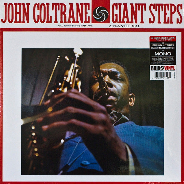 Image of Front Cover of LP - VG+/VG - JOHN COLTRANE, Giant Steps (Atlantic ; 081227945251, US 2017 Reissue, Insert, 180g. Mono), ,  - 3326210E