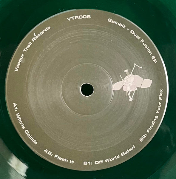 Image of Front Cover of 12" - VG+/VG+ - SPINBIT, Dual Fusion EP (Vapour Trail Records; VTR008, UK 2023, Company Sleeve, Inner), ,  - 2025482E
