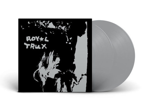 Image of Front Cover of 2xLP - VG+/VG+ - ROYAL TRUX, Twin Infinitives (Fire Records; FIRE716, US 2024, Gatefold, Silver Vinyl Monochrome Artwork Edition), Still in hype stickered shrinkwrap.,  - 1316172C