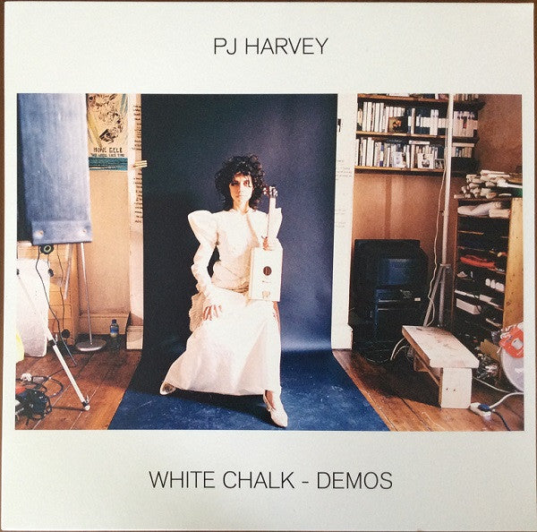 Image of Front Cover of LP - EX/VG+ - PJ HARVEY, White Chalk - Demos (Island Records ; 0725350, USA, Canada & Europe 2021, Textured Sleeve, Inner), Still in shrinkwrap.,  - 3246246S