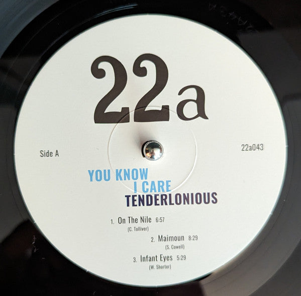 Image of Label Cover of Mini-LP - VG+/VG+ - TENDERLONIOUS, You Know I Care (22a; 043, UK 2023), Still In Opened Shrinkwrap,  - 3446351S
