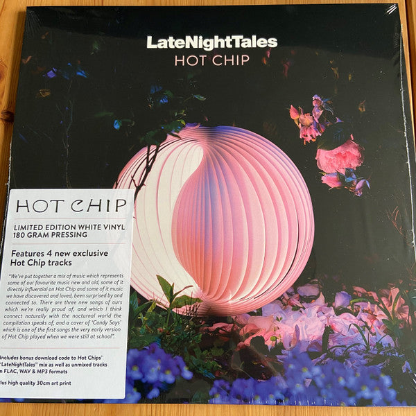 Image of Front Cover of 2xLP - EX/EX - HOT CHIP, LateNightTales (LateNightTales; ALNLP56W, Europe 2020, 180 Gram White Vinyl, Ltd to 1000, Numbered), No. 275. Opened Instore, Still In Stickered Shrinkwrap,  - 4346365S