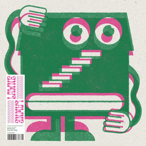 Image of Front Cover of LP - EX/EX - LAWNE, Attic (Wah Wah 45s; WAHLP032, UK 2024), ,  - 4346078S