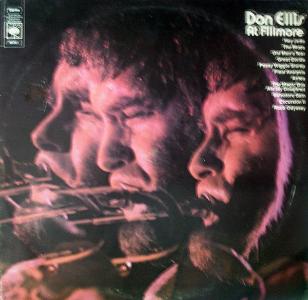 Image of Front Cover of 2xLP - VG/VG - DON ELLIS, At Fillmore (CBS Orange (33 1/3 On Label); 66261, UK 1970, Gatefold), ,  - 1826342E