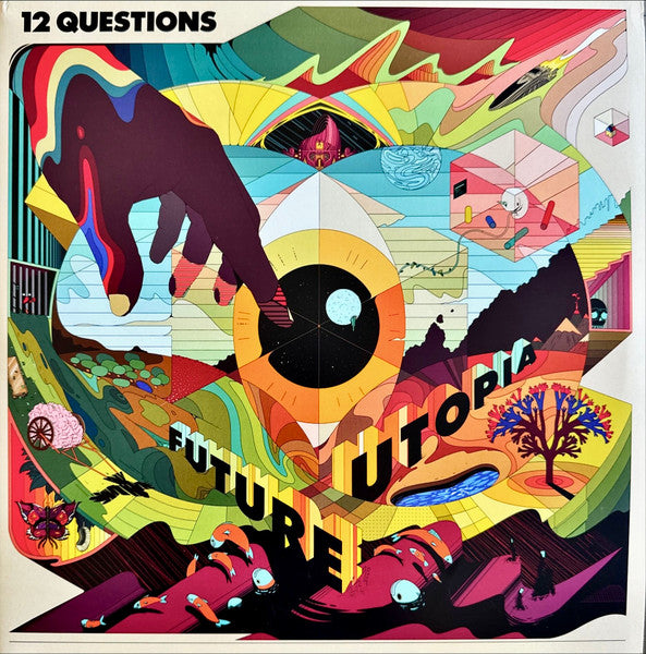 Image of Front Cover of 2125008E: 2xLP - FUTURE UTOPIA, 12 Questions (Platoon; UTPIA 12LP, UK & Europe 2020, Gatefold, 2 Inners)   VG+/VG+