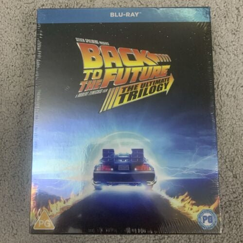 Image of Front Cover of 4xBlu-Ray - VG+/VG+ - ROBERT ZEMECKIS, Back To The Future - The Ultimate Trilogy (Universal; , Europe 2020 Reissue, Slipcase), No Slipcase,  - 1936247E