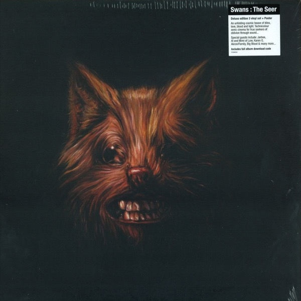 Image of Front Cover of 3xLP - EX/EX - SWANS, The Seer (Young God Records; YG45, Europe 2014 Reissue, Triple Gatefold, Poster), Opened Instore, Still In Stickered Shrinkwrap,  - 3646138S