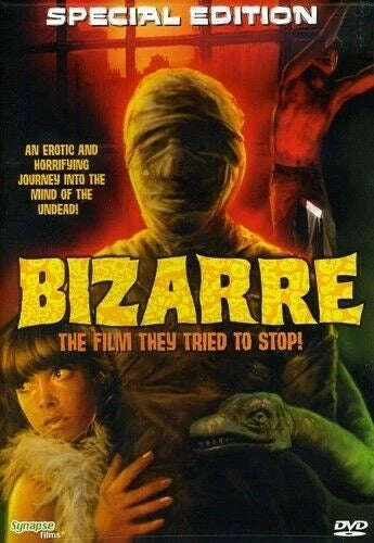 Image of Front Cover of DVD - VG+/VG+ - ANTHONY BALCH, Bizarre (Synapse Films; SFD0042, US , DVD Case, Booklet, Special Edition US Import), ,  - 2135068E