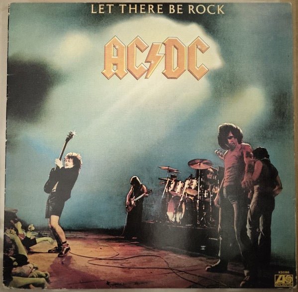 Image of Front Cover of LP - VG/VG - AC/DC, Let There Be Rock (Atlantic; K 50366, UK 1977, W Matrices), Strong VG - light marks only.  Edge and spine wear. ,  - 2426233E