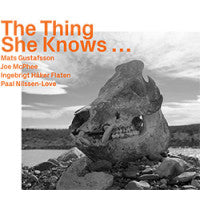 Image of Front Cover of 2155089S: CD - THE THING (2) W/ JOE MCPHEE, She Knows... (ezz-thetics; ezz-thetics 1028, Switzerland 2020)   VG+/VG+