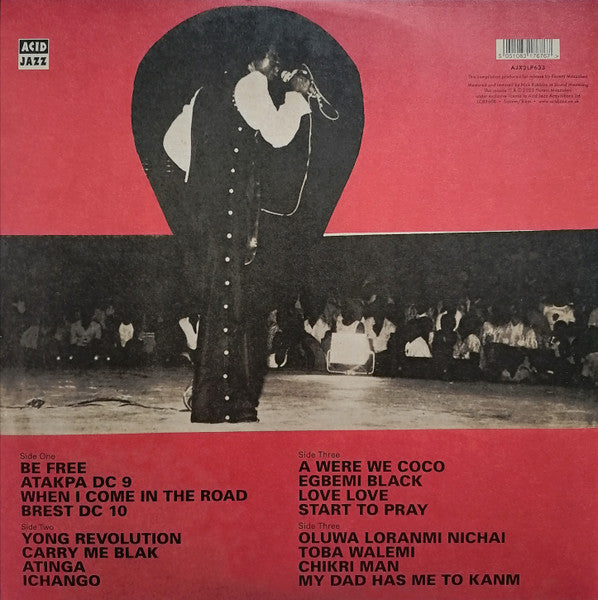Image of Back Cover of LP - EX/EX - FERRY DJIMMY AND HIS DJI-KINS, Rhythm Revolution (Acid Jazz; AJX2LP633, UK 2022 Reissue, Gatefold), ,  - 3446295S