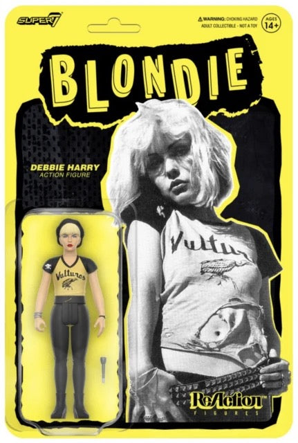 Image of Front Cover of 2255009S: Accessories - BLONDIE, 1976 NY Reaction Figure (Super 7; , US 2025)   NEW/NEW