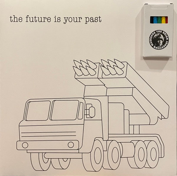 Image of Front Cover of LP - VG+/VG+ - THE BRIAN JONESTOWN MASSACRE, The Future Is Your Past (A Records; AUK050LP, UK 2023, Gatefold, Inner, Six colour pencils ), ,  - 4016512C