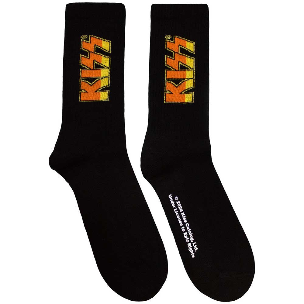 Image of Front Cover of 4615457C: Accessories - KISS, Logo Socks (,  )   NEW/NEW