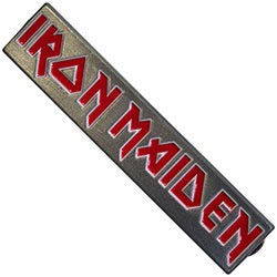 Image of Front Cover of 2215141C: Accessories - IRON MAIDEN, Logo Pin Badge (,  )   NEW/NEW