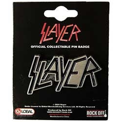 Image of Front Cover of 2215164C: Accessories - SLAYER, Logo Pin Badge (,  )   NEW/NEW