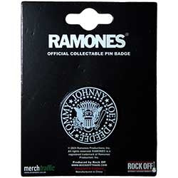 Image of Front Cover of 2215165C: Accessories - RAMONES, Logo Pin Badge (,  )   NEW/NEW