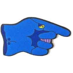 Image of Front Cover of 2255093S: Accessories - THE BEATLES, Yellow Submarine Flying Glove Patch (, China )   NEW/NEW