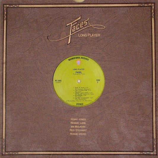 Image of Front Cover of LP - VG/VG+ - FACES, Long Player (WB Green; 1892, US 1971, Die Cut Sleeve), Cut-out (Corner cut),  - 2726154E