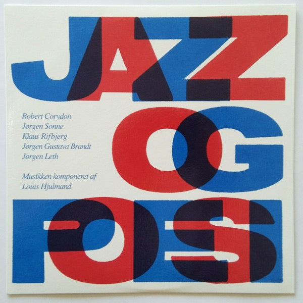 Image of Front Cover of 10" - VG+/VG - ROBERT CORYDON, J RGEN SONNE, KLAUS RIFBJERG, J RGEN GUSTAVA BRANDT, J RGEN LETH MUSIKKEN KOMPONERET AF LOUIS HJULMAND, Jazz Og Poesi (seriE.WOC; EWOC04LP, Italy 2013 Reissue, Picture Sleeve, 140 Gram), Some light storage marks to disc.,  - 2215225C