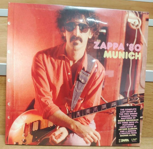 Image of Front Cover of 2235041E: LP - FRANK ZAPPA, Zappa '80 Munich (Zappa Records; ZR20042-2, Europe 2023, Inner)   NEW/NEW