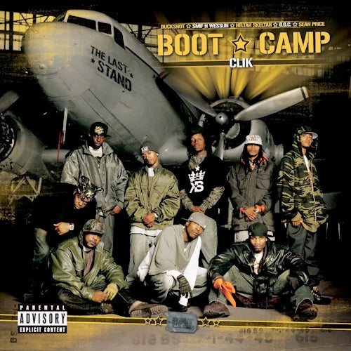 Image of Front Cover of 2xLP - VG+/VG+ - BOOT CAMP CLIK, The Last Stand (Duck Down Music; DDM LP 2035, UK 2024 Reissue, Green and Black Splatter Vinyl), , The landmark 2006 album that showcased Brooklyn's legendary Hip Hop collective with their original lineup for the first time since their 1997 debut LP "For the People." Buckshot, Smif-N-Wessun, Heltah Skeltah, and O.G.C. sound as raw as ever over a hall-of-fame production lineup including beats by Pete Rock, Large Professor, Da Beatminerz, 9th Wonder, Mar