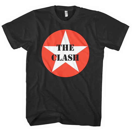 Image of Front Cover of 3415398C: Accessories - THE CLASH, Star Badge T-Shirt XL (,  )   NEW/NEW