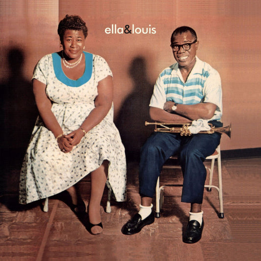 Image of Front Cover of 5135051E: LP - ELLA FITZGERALD & LOUIS ARMSTRONG, Ella & Louis (WaxTime In Color; 8435723701606, Europe 2025, Clear Vinyl)   NEW/NEW