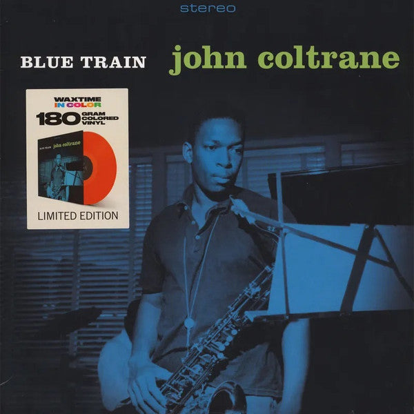 Image of Front Cover of LP - NEW/NEW - JOHN COLTRANE, Blue Train (WaxTime In Color; 950611, Europe 2018 Reissue, Red Vinyl), ,  - 3536175E