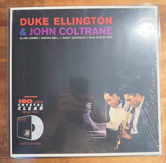 Image of Front Cover of LP - NEW/NEW - DUKE ELLINGTON & JOHN COLTRANE, Duke Ellington & John Coltrane (WaxTime; 526007,  2025 Reissue, Clear Vinyl), ,  - 2416206C