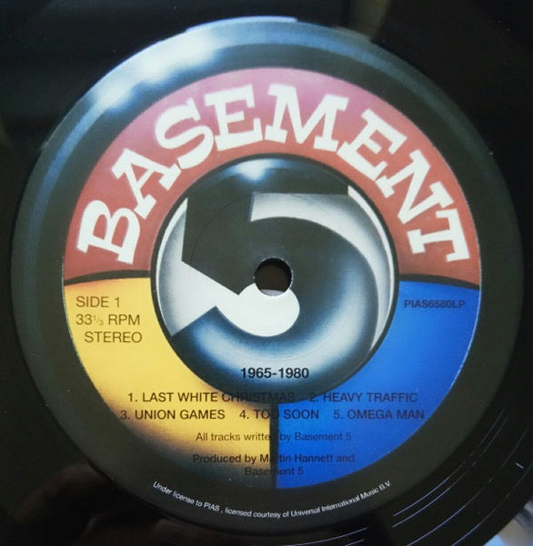 Image of Label Cover of 2235078E: 12" - BASEMENT 5, 1965-1980 (Pias; PIA56580LP, Belgium 2017 Reissue, Booklet)   NEW/NEW