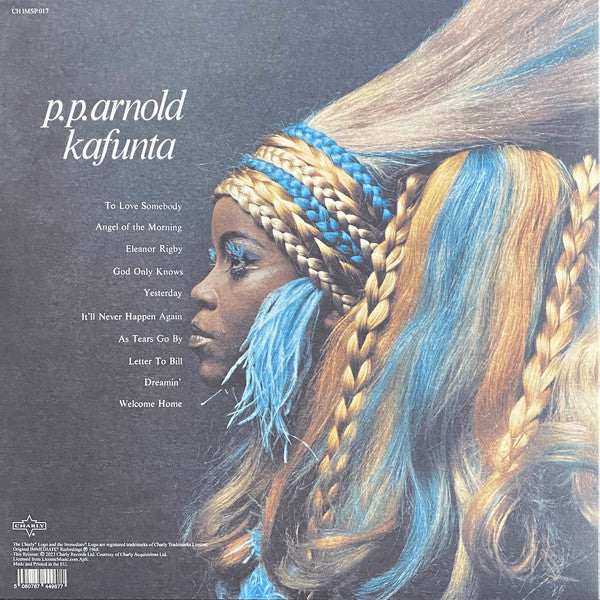Image of Back Cover of LP - NEW/NEW - P.P. ARNOLD, Kafunta (Immediate; CH IMSP017, Europe 2023 Reissue, Gatefold), ,  - 2235159E