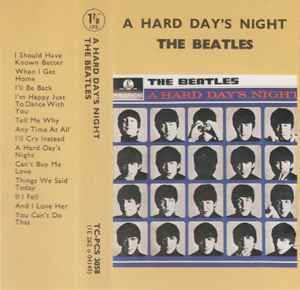 Image of Front Cover of 2235098E: Cassette - THE BEATLES, A Hard Day's Night (Parlophone; TC-PCS 3058, UK )   VG+/VG+