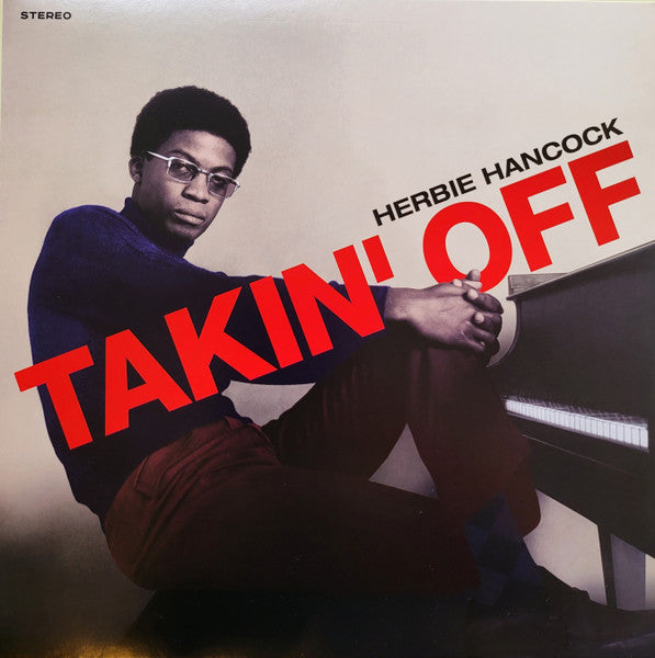 Image of Front Cover of LP - NEW/NEW - HERBIE HANCOCK, Takin' Off (20th Century Masterworks; 350244, Europe 2022 Reissue, Red Vinyl), ,  - 2436133E
