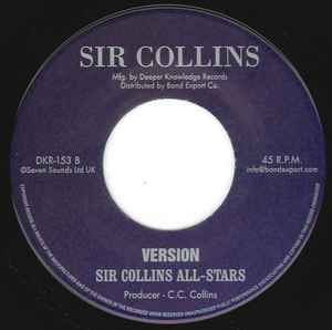 Image of Back Cover of 7" - /EX - THE INVADERS, You Touch My Soul (Sir Collins; DKR-153, US 2013 Reissue), ,  - 2316145C