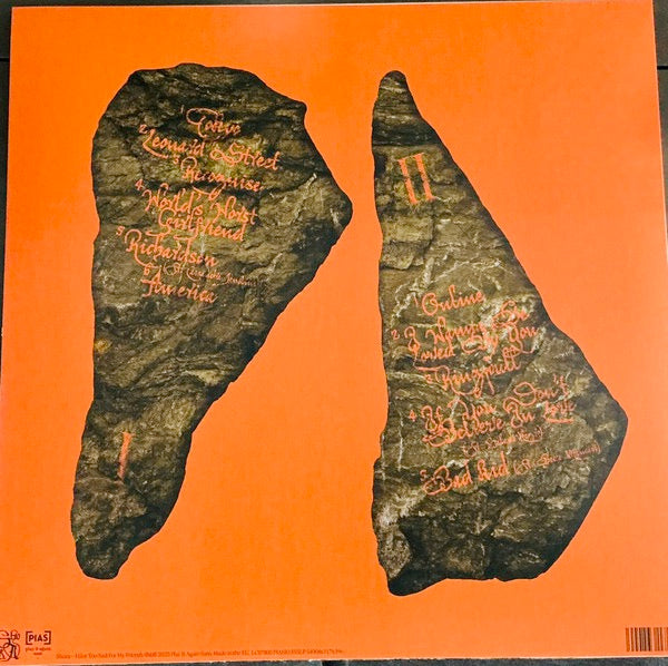 Image of Back Cover of LP - NEW/NEW - SHURA,  Got Too Sad For My Friends (,  , Inner), ,  - 2335050E