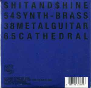 Image of Back Cover of 2235223E: CD - SHIT AND SHINE, 54 Synth-Brass, 38 Metal Guitar, 65 Cathedral (Rocket Recordings; LAUNCH078, UK 2015, Gatefold)   VG+/VG+