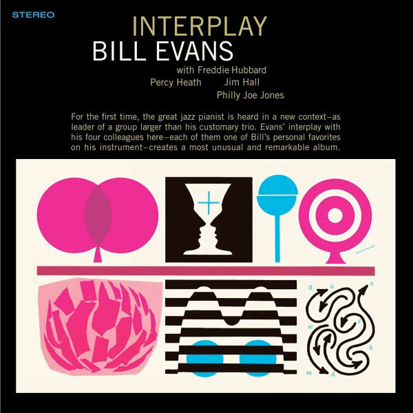 Image of Front Cover of LP - NEW/NEW - BILL EVANS QUINTET, Interplay (Jazz Wax Records; 4608, Europe 2023 Reissue), ,  - 2456184S